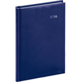 Diář 2016 - Balacron - Týdenní A5, tmavě modrá,  15 x 21 cm