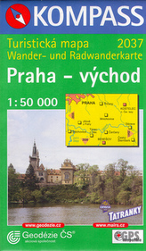 Praha - východ 1:50 000