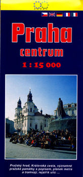 Praha centrum 1:15 000