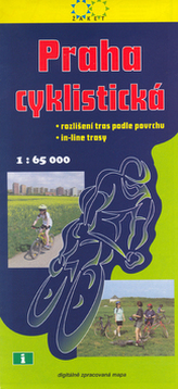 Praha cyklistická 1:65 000