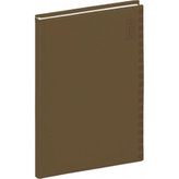 Diář 2016 - Tucson-Ontario - Týdenní A5, tmavě hnědá,  15 x 21 cm