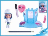 Panenka Cocodels Fannie plast 16cm s pokojíčkem + make-up doplňky v krabičce