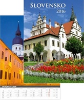 Slovensko 2016 - nástěnný kalendář