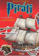 Piráti - Hledací knížka se spoustou samolepek