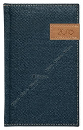 Diář 2016 Denim kapesní