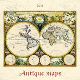 Antique maps 2016 - nástěnný kalendář