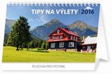 Tipy na výlety - stolní kalendář 2016