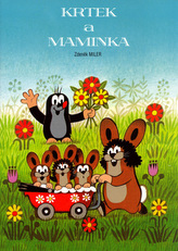 Krtek a maminka - omalovánka