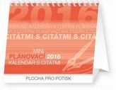 Plánovací kalendár s citátmi - stolní kalendář 2016