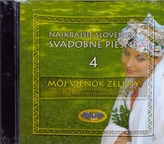 Najkrajšie slov.svadobné piesne 4-CD-Môj vienok zelený