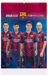Barcelona - nástenný kalendář 2016