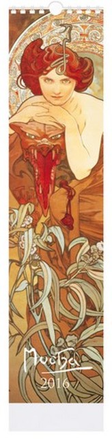 Alfons Mucha - nástenný kalendář 2016