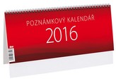 Poznámkový kalendář - stolní kalendář 2016