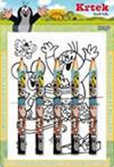 Krtek - Maxi pastelky - omalovánky