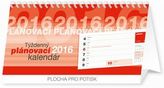 Týždenný plánovací kalendár - stolní kalendář 2016