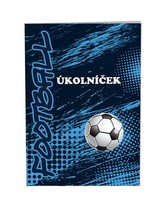 Školní úkolníček A6 - Football