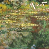 Nástěnný kalendář - Claude Monet 2016