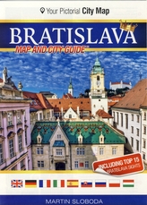 Bratislava mapa centra mesta