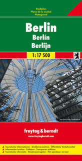 Plán města Berlín 1:17 500