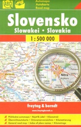 Automapa Slovensko 1:500 000 (cestujeme bez brýlí)