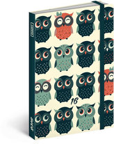 Diář 2016 - Sovy,  10,5 x 15,8 cm (GB, DE, FR, IT, ES, NL)