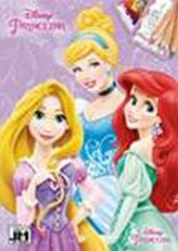 Princezny - Omalovánky A5