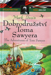 Dvojjazyčné čtení Č-A - Dobrodružství Toma Sawyera