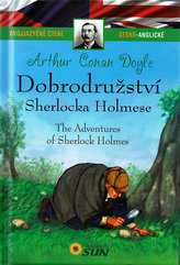 Dvojjazyčné čtení Č-A - Dobrodružství Sherlocka Holmese