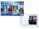 Krásy světa 2016 - stolní kalendář