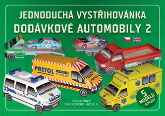Jednoduchá vystřihovánka dodávkové automobily 2 - Stavebnice papírového modelu Jednoduchá vystřihovánka dodávkové automobily 2 - Stavebnice papírového modelu