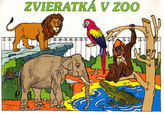 Zvieratka v ZOO - omalovánka