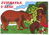 Zvieratka v lese - omalovánka