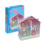 Puzzle 3D Dům pro panenky Carrie´s Home