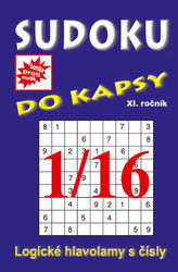 Sudoku do kapsy 1/2016 (modrá)