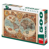DPZ 500 Mapa světa z roku 1626