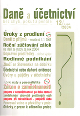 Daně a účetnictví bez chyb, pokut a penále 12/2004