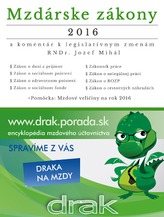 Mzdárske zákony 2016