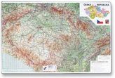 Podložka na stůl 40x60cm, mapa České republikz