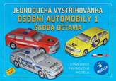 Jednoduchá vystřihovánka osobní automobily 1 - Škoda Octavia