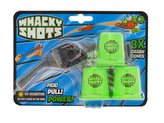 Whacky Shots 9,5cm s doplňky Metal Blast černý na kartě