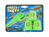Whacky Shots 9,5cm s doplňky Water Splash světle zelený na kartě