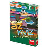 AZ kvíz Sport a příroda společenská hra cestovní v krabici 11x18x3,5cm