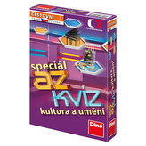 AZ kvíz Kultura a umění společenská hra cestovní v krabici 11x18x3,5cm