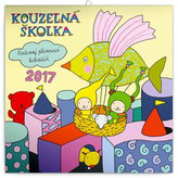 Kouzelná školka - nástěnný kalendář 2017