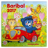 Kalendář poznámkový 2017 - Baribal