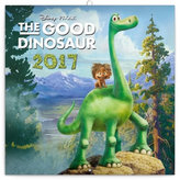 Kalendář poznámkový 2017 - Hodný dinosaurus