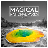 Kalendář poznámkový 2017 - Magické národní parky