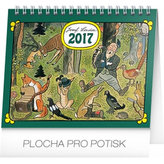 Kalendář stolní 2017 - Josef Lada/V lese