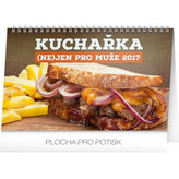 Kalendář stolní 2017 - Kuchařka (ne)jen pro muže