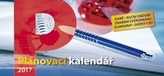 Plánovací kalendář 2017 - stolní kalendář